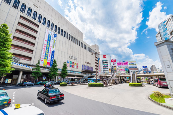 JR「八王子」駅北口